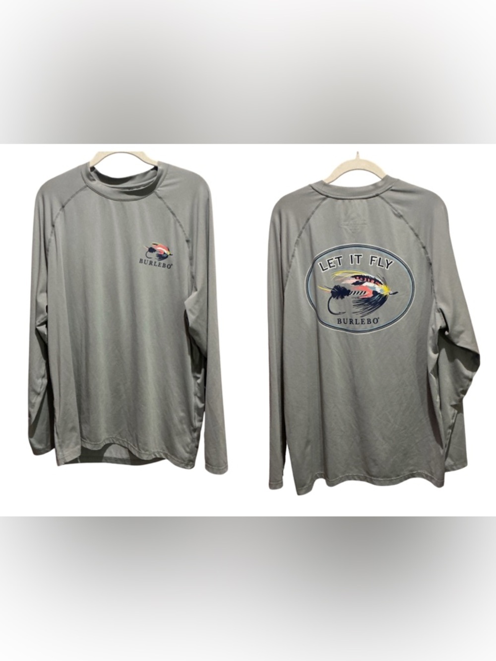 Burlebo “LET IT FLY ” Men’s Longsleeve T Shirt
